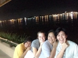 my office loves <3 out to dinner on the Mekong